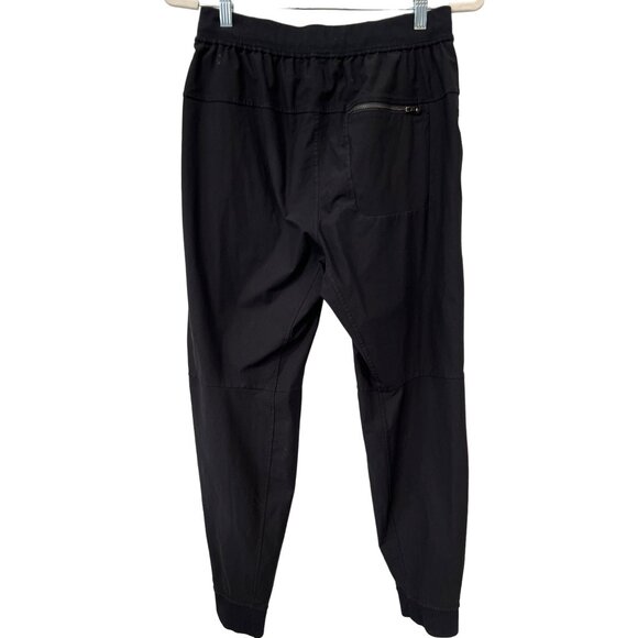 Lululemon ABC Jogger Pants Mens Zipper Pocket Drawstring Waist Black Active - Picture 3 of 10